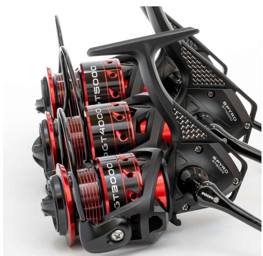 Akios Spyro GT fixed spool fishing reels