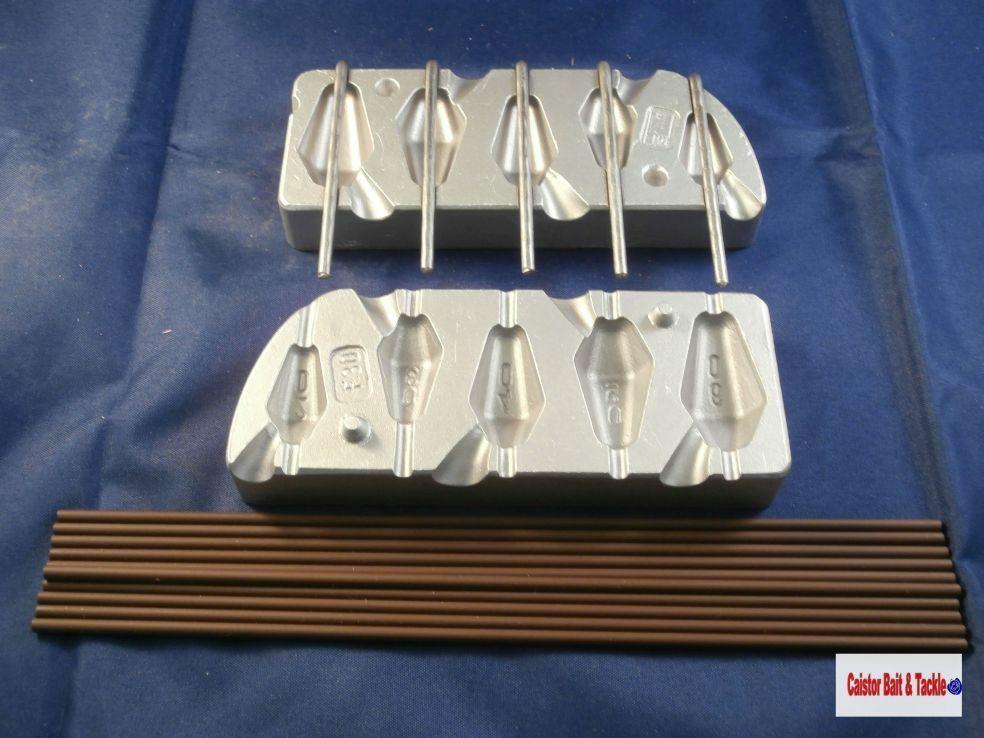 YOURMOLD Aluminium Hexagonal Fishing Mould - Make Lead Weights For Beach & Sea Fishing