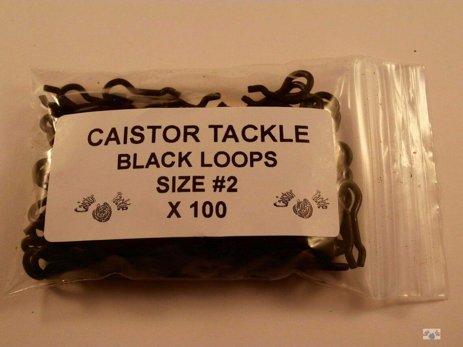 Do-it loops size 2 S Steel eye or Black loops for carp weights distance bombs 